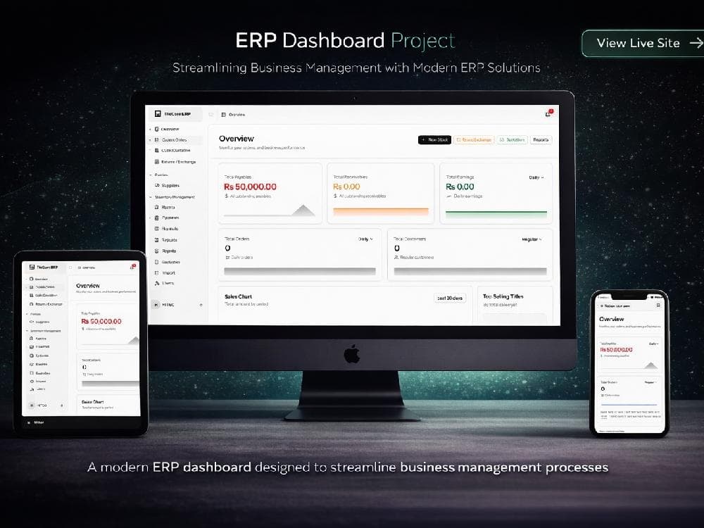 TileCore ERP — Multi-Tenant Tile & Construction Materials Business Management Platform